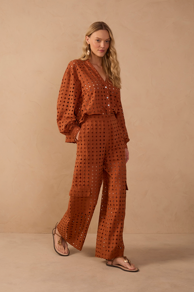 Mirta Pant Marron