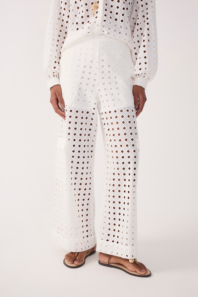 Mirta Pant Off White