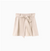 Crop Shorts Linen Set