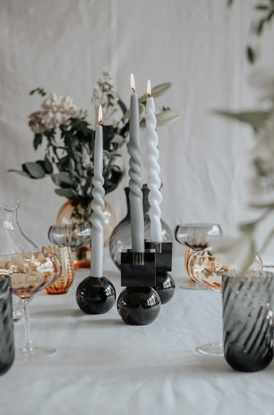 Goretti Candle Holders Dark