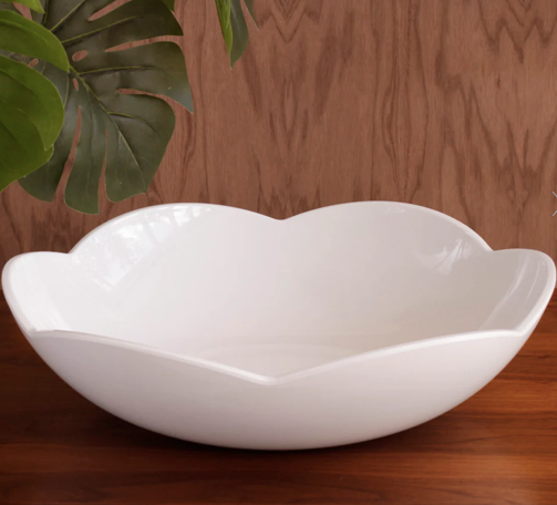 Amelia Large Bowl White