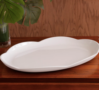 Amelia Large Platter White