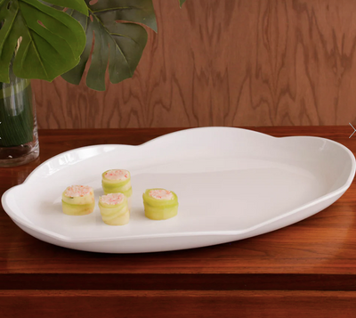Amelia Large Platter White