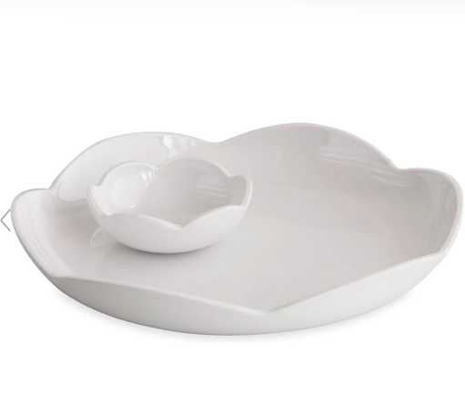 Amelia Extra Large Oval Bowl White