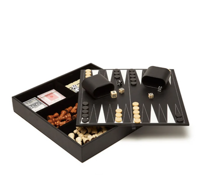 Fallon 4 in 1 Games Set Black