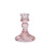 Gillian Candlestick Pink Small