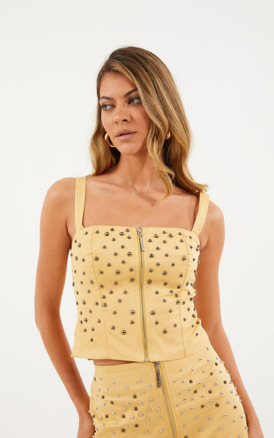 Beatriz Top Yellow