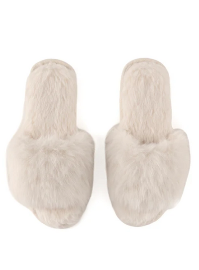 Maude Slipper Ivory