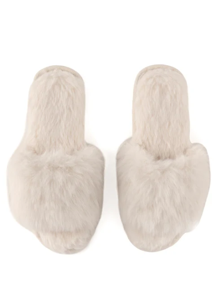 Maude Slipper Ivory