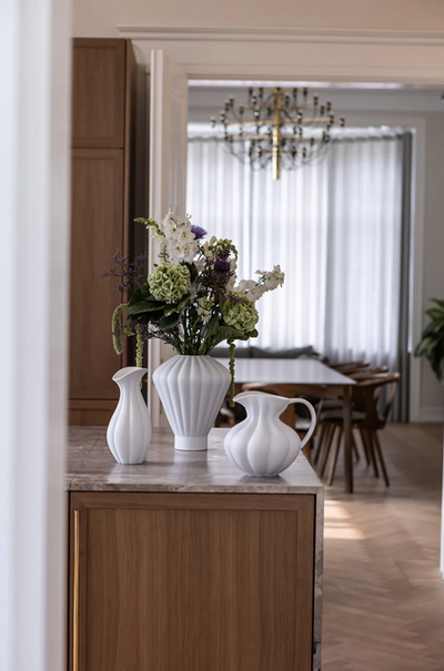 Evelyn Ceramic Vase Off White