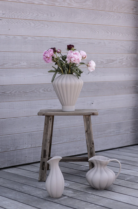 Evelyn Ceramic Vase Sand