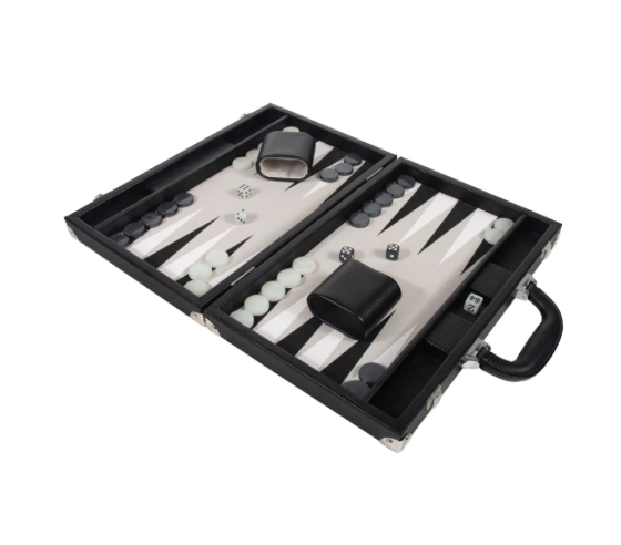 Bradley Backgammon Set Black