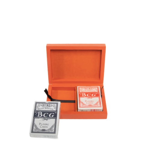 Ellen Poker Card Set Orange