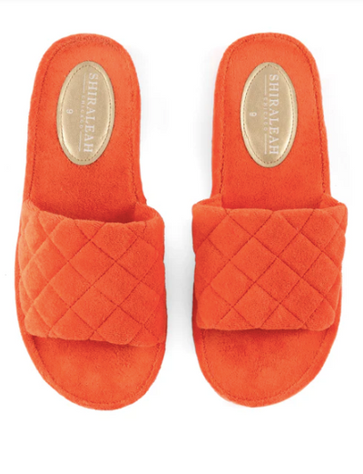 Sol Terry Pool Slides Orange