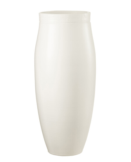 Vase Gio Ceramic White L