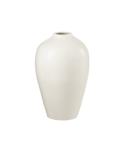 Vase Ceramic White S