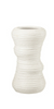 Vase Organic Cer White S