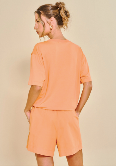 Sahily Top Orange