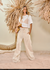 Mariluz Top Off White