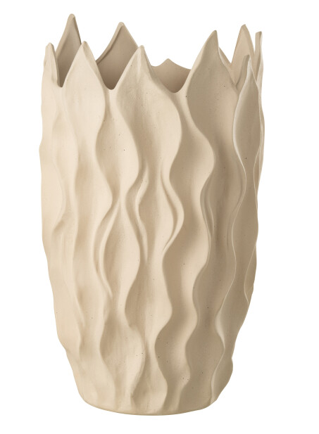 Vase Ivy Cer Beige XL