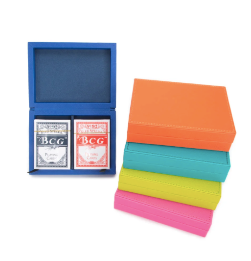 Ellen Poker Card Set Blue