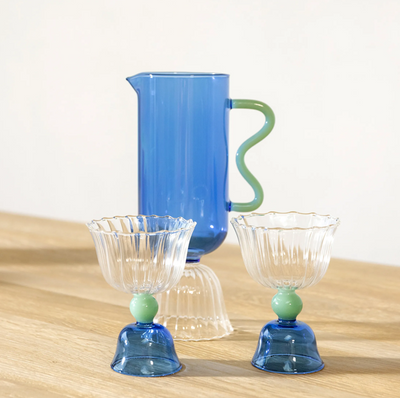 Carafe Tulip Blue