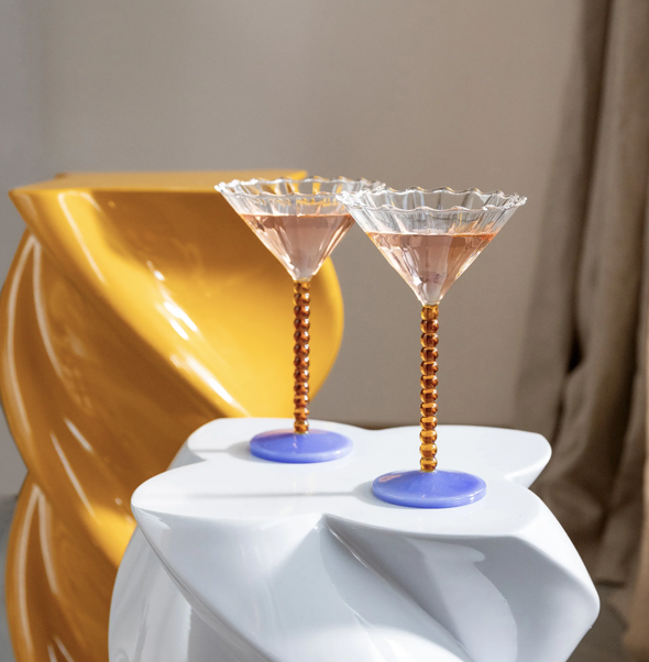 Coupe perle amber