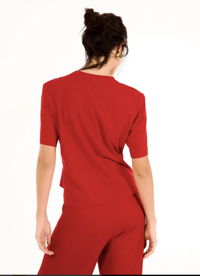Rose Dark Top Red