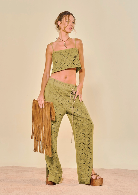 Michelle Top Green