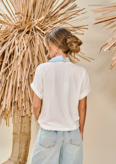 Genesis Top Off White