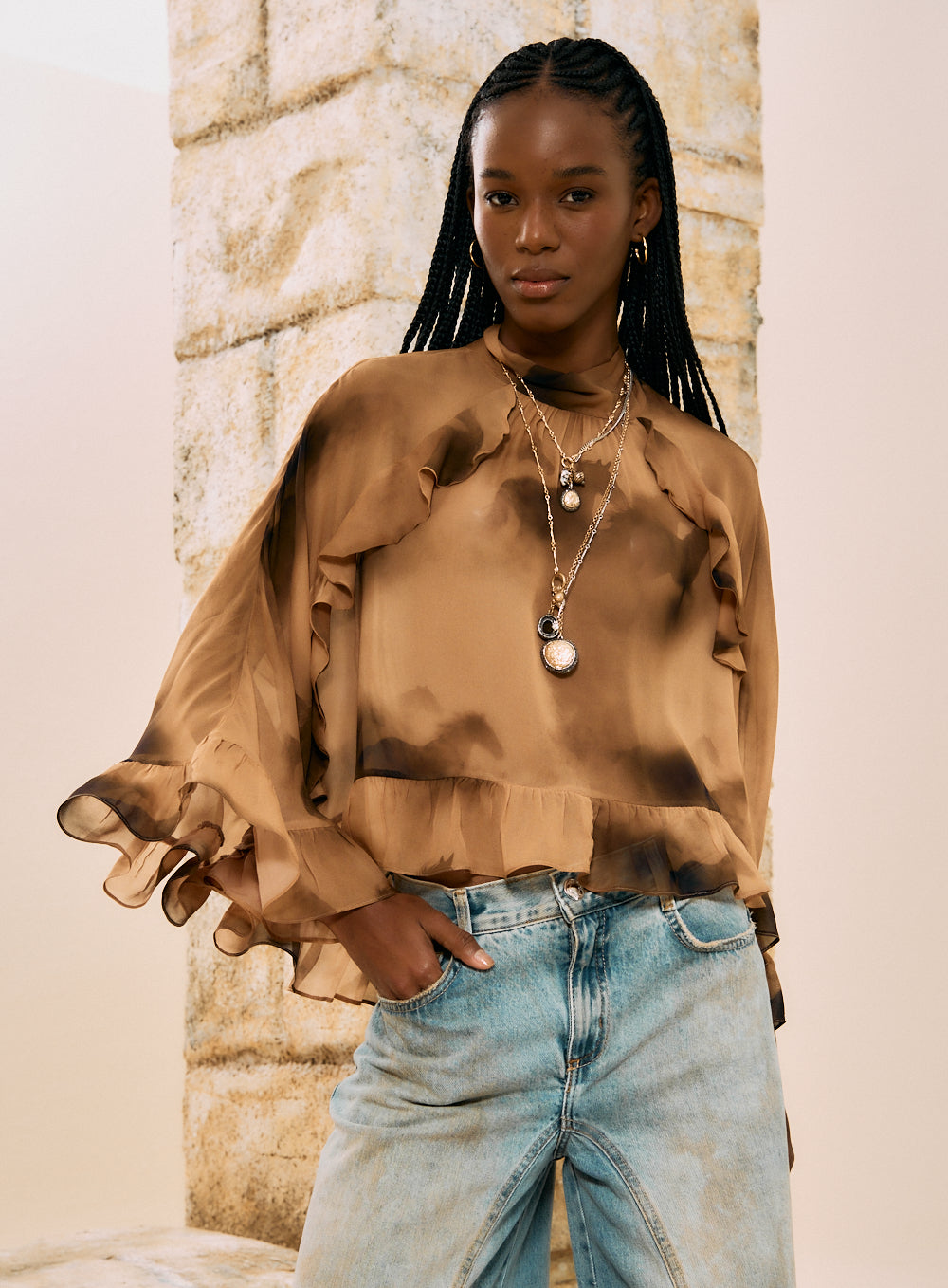 Hatice Blouse Estampado