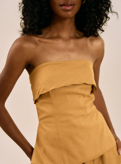 Ilayda Top Yellow