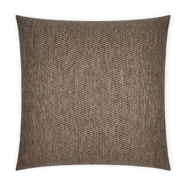 Smoothie Square Mocha Feather Down Fill 24x24