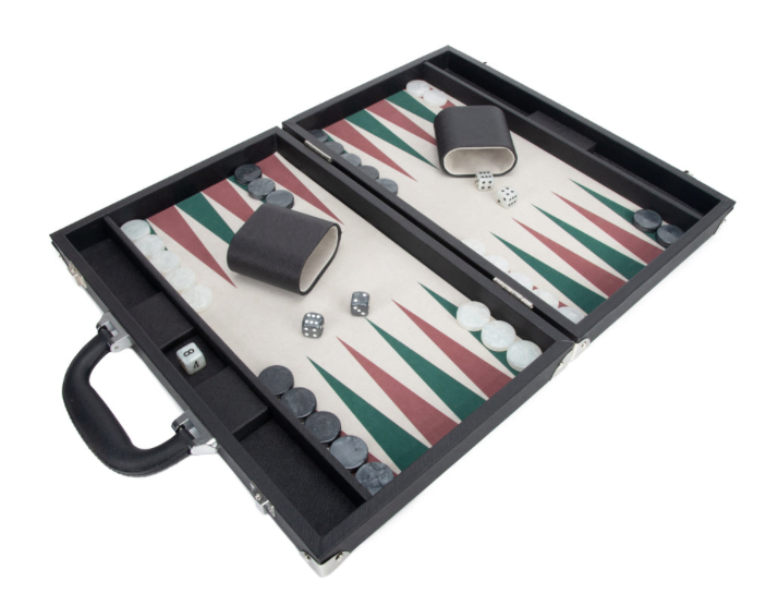 Rowan Backgammon Game Black