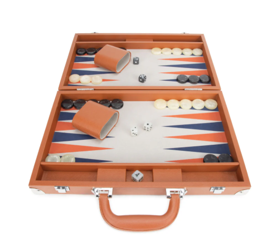 Rowan Backgammon Game Saddle