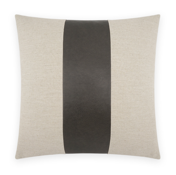 Rodeo Band Square Brown Feather Down Fill 24x24