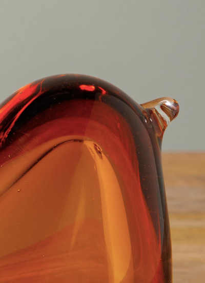 Amber Glass Bird