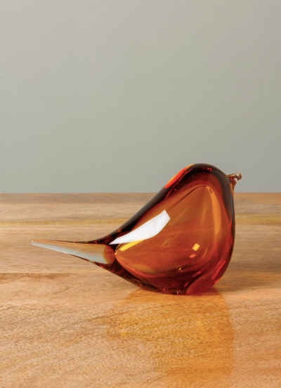 Amber Glass Bird