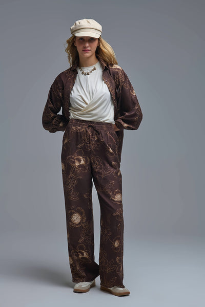 Milka Pant Brown