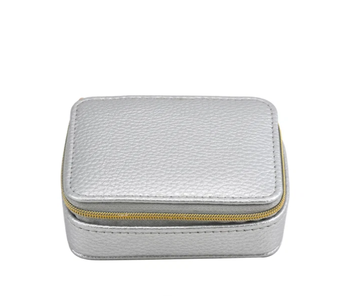 Leah Travel Pill Box Silver
