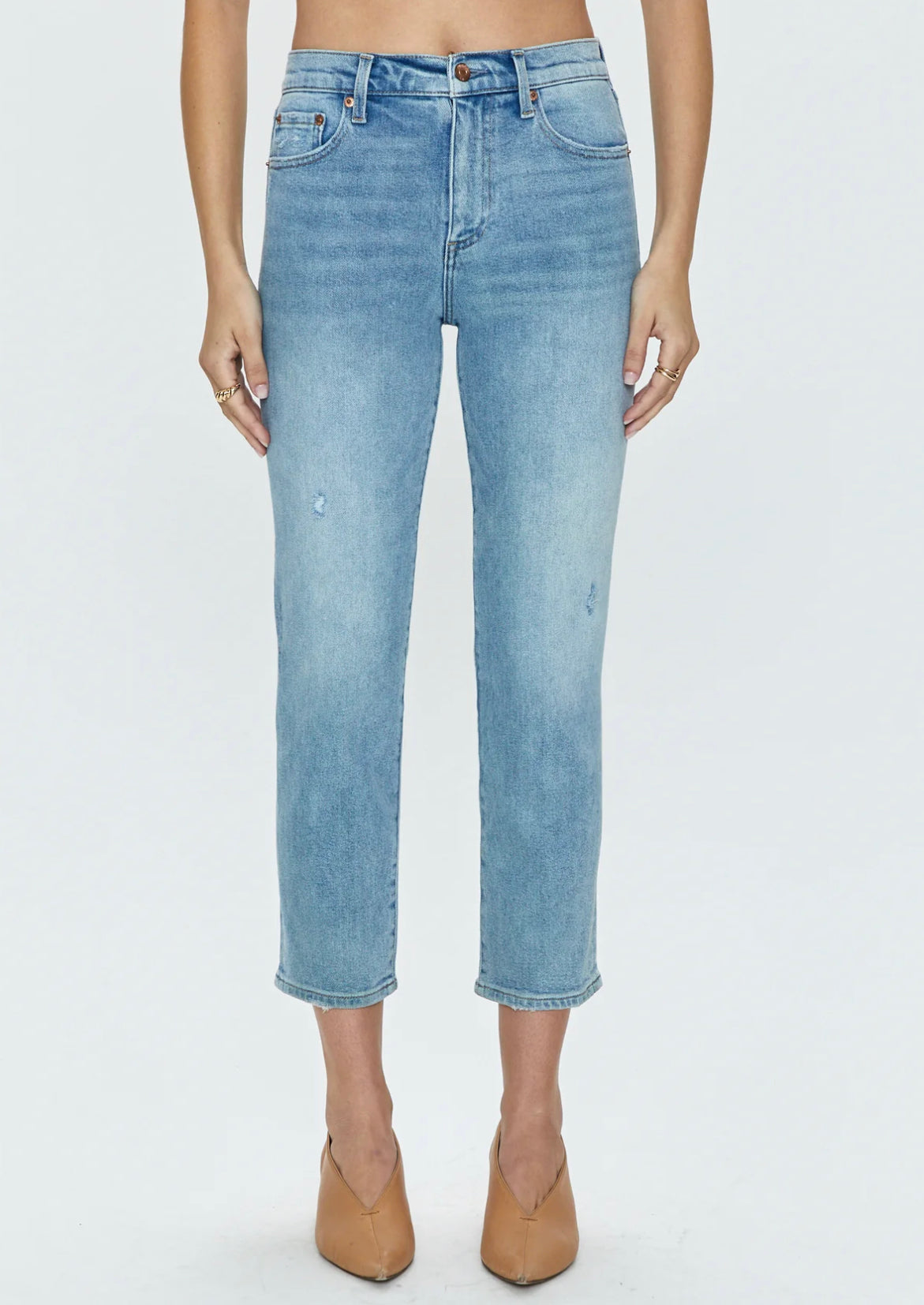 Monroe Crop High Rise Cigarette Crop