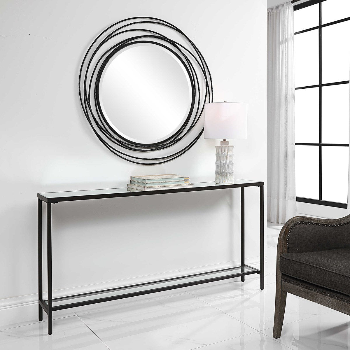 Hayley Console Table Black