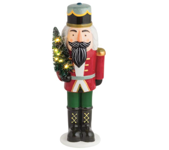 Large Light Up Nutcracker Sitter