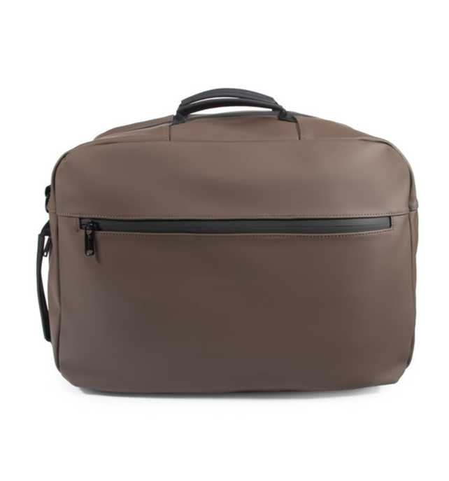Hudson Clamshell Bag Brown