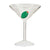 Martini Olive Glass