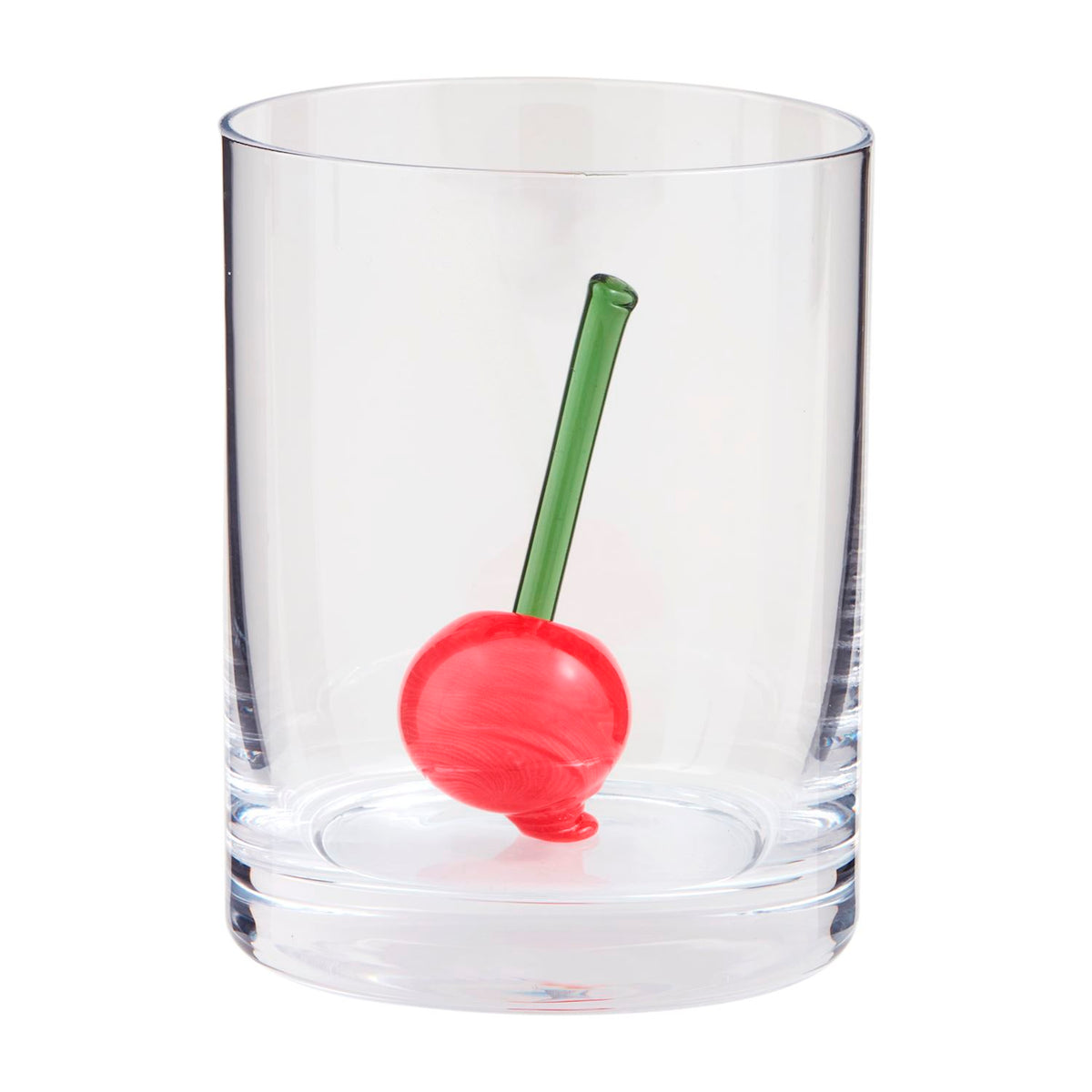 Old Fashioned Cherry Glass