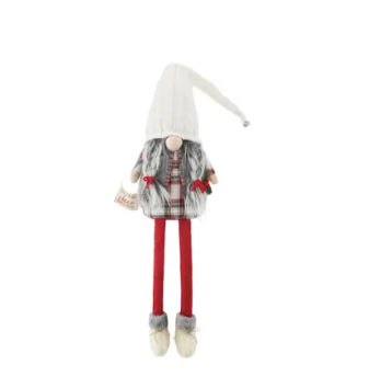 Cheer Christmas Dangle Leg Gnome