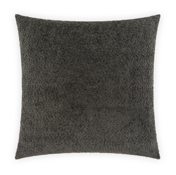 Snuggle Square Charcoal Feather Down Fill 24x24