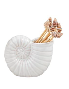 Shell Toothpick Caddy C