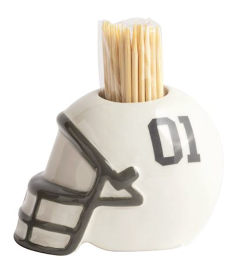 Tailgate Toothpick Holder Helmet
